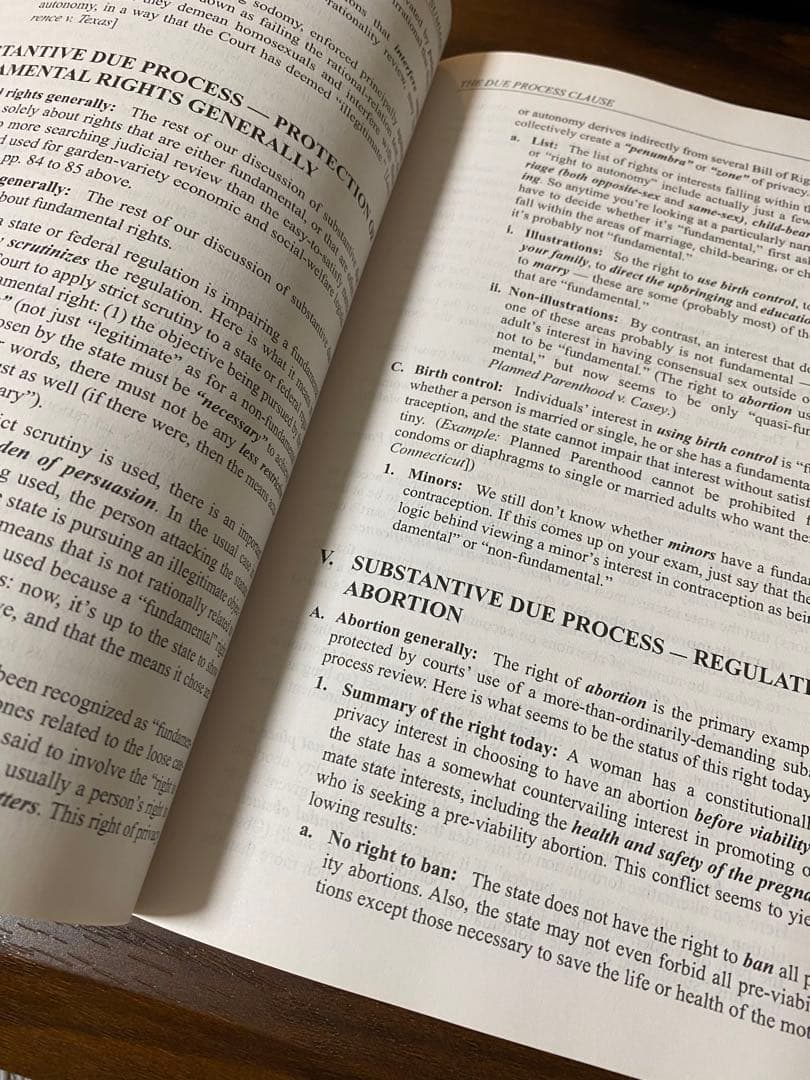 米国司法試験対策本 Crunch time Constitutional Law