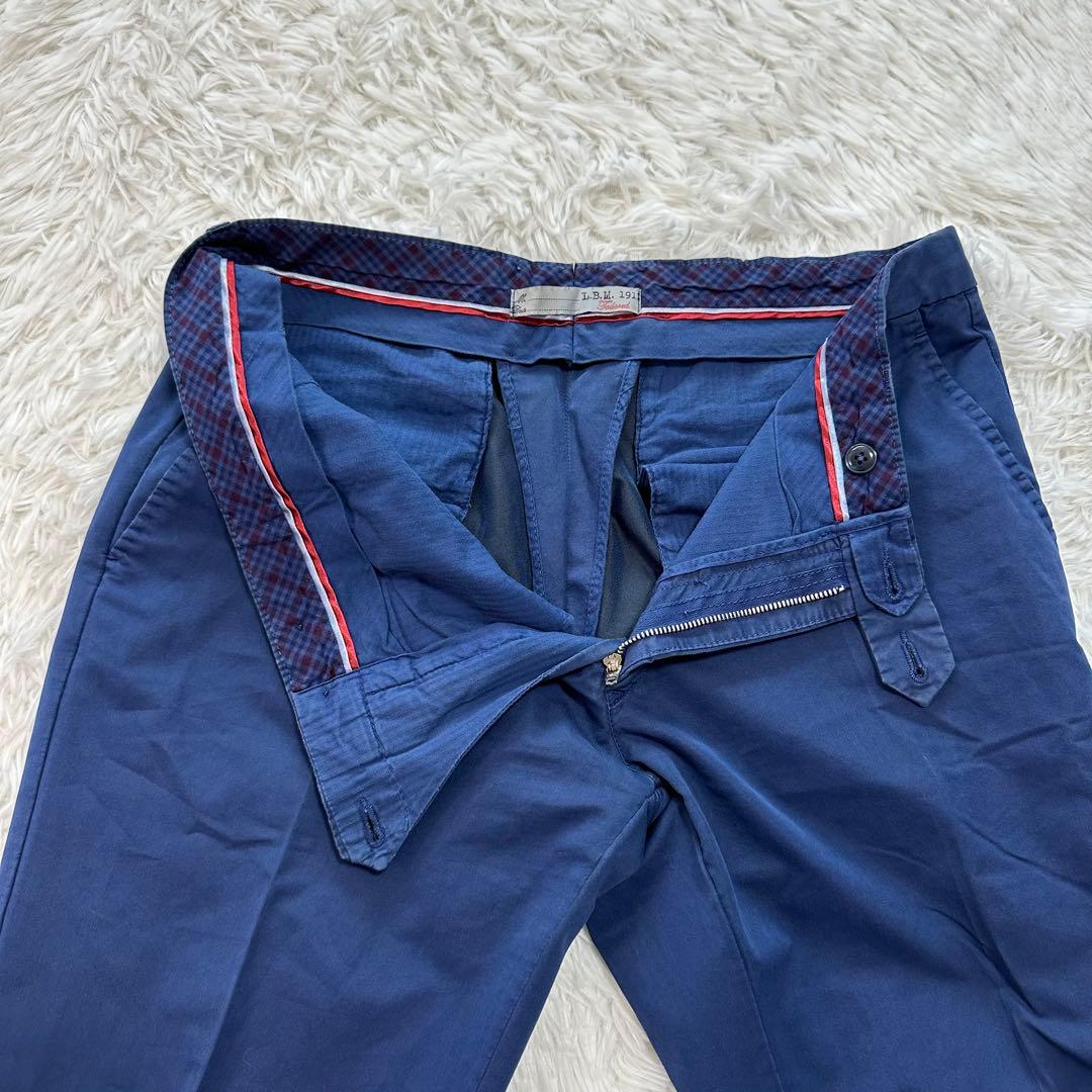 良品✨エルビーエム1911 セットアップ ジャケット&パンツ 青 ブルー 50