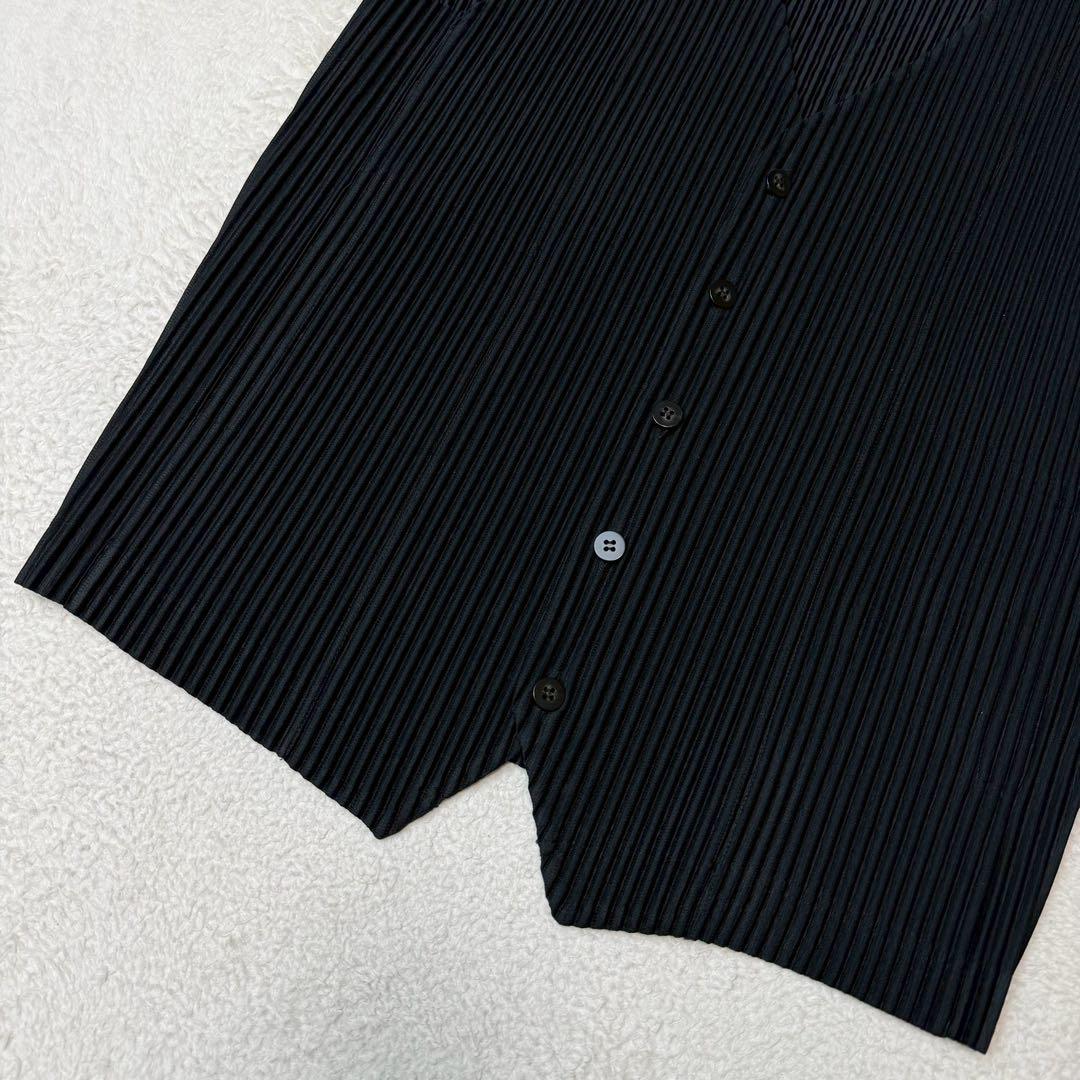 HOMME PLISSÉ ISSEY MIYAKE プリーツベスト　Lサイズ相当