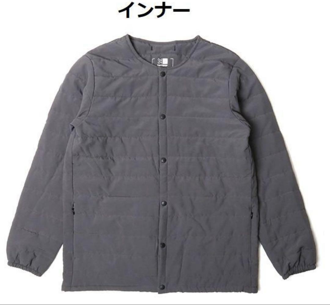 【美品】karrimor pioneer coat (unisex) L グレー