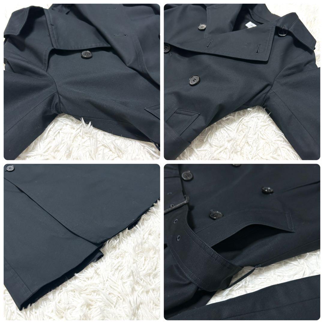 美品✨HYKE ハイク ウールライナー付 トレンチコート　ブラック　S
