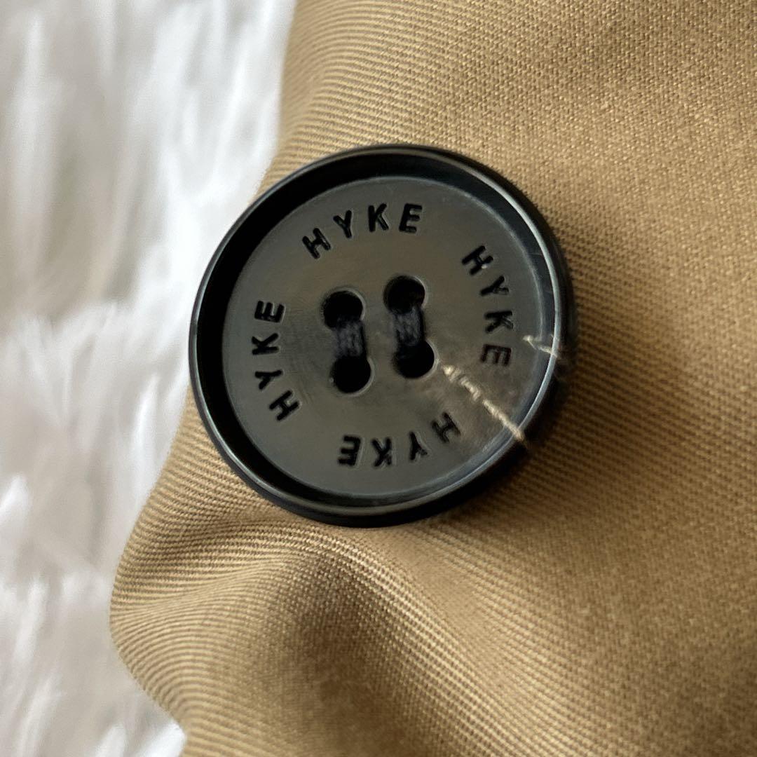 HYKE ハイク トレンチコート コート ベルト ライナー 完備 ベージュ 1