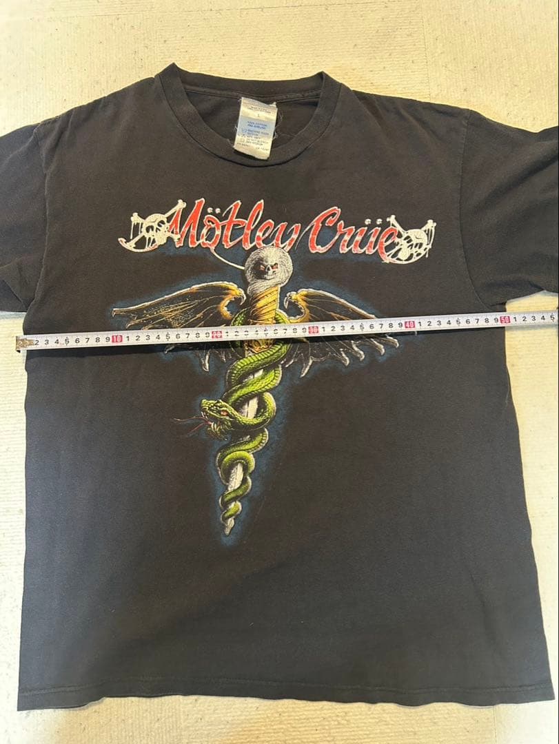 古着90s Mötley Crüeモトリー・クルー バンドブロッカム　Lサイズ