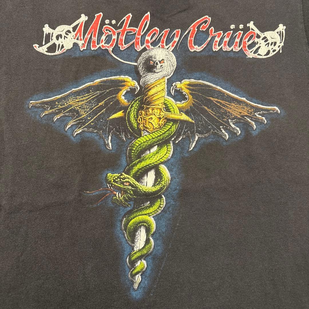 古着90s Mötley Crüeモトリー・クルー バンドブロッカム　Lサイズ