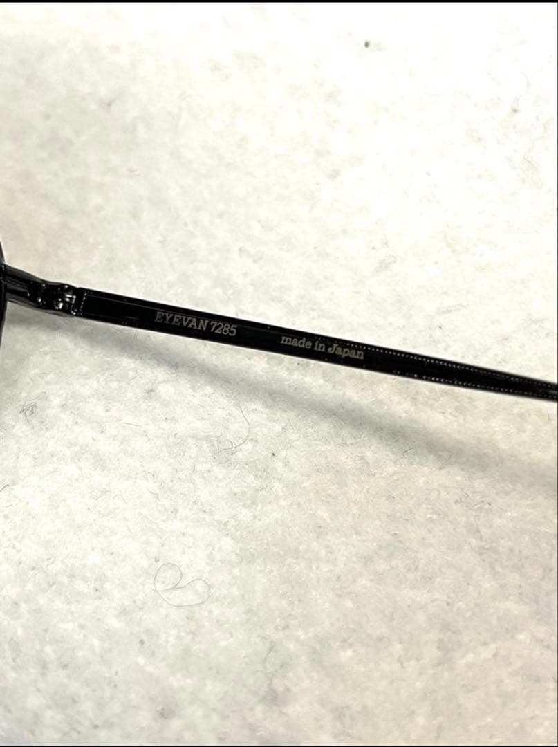 極美品　EYEVAN7285 737 ツーブリッジ　サングラス ミラー