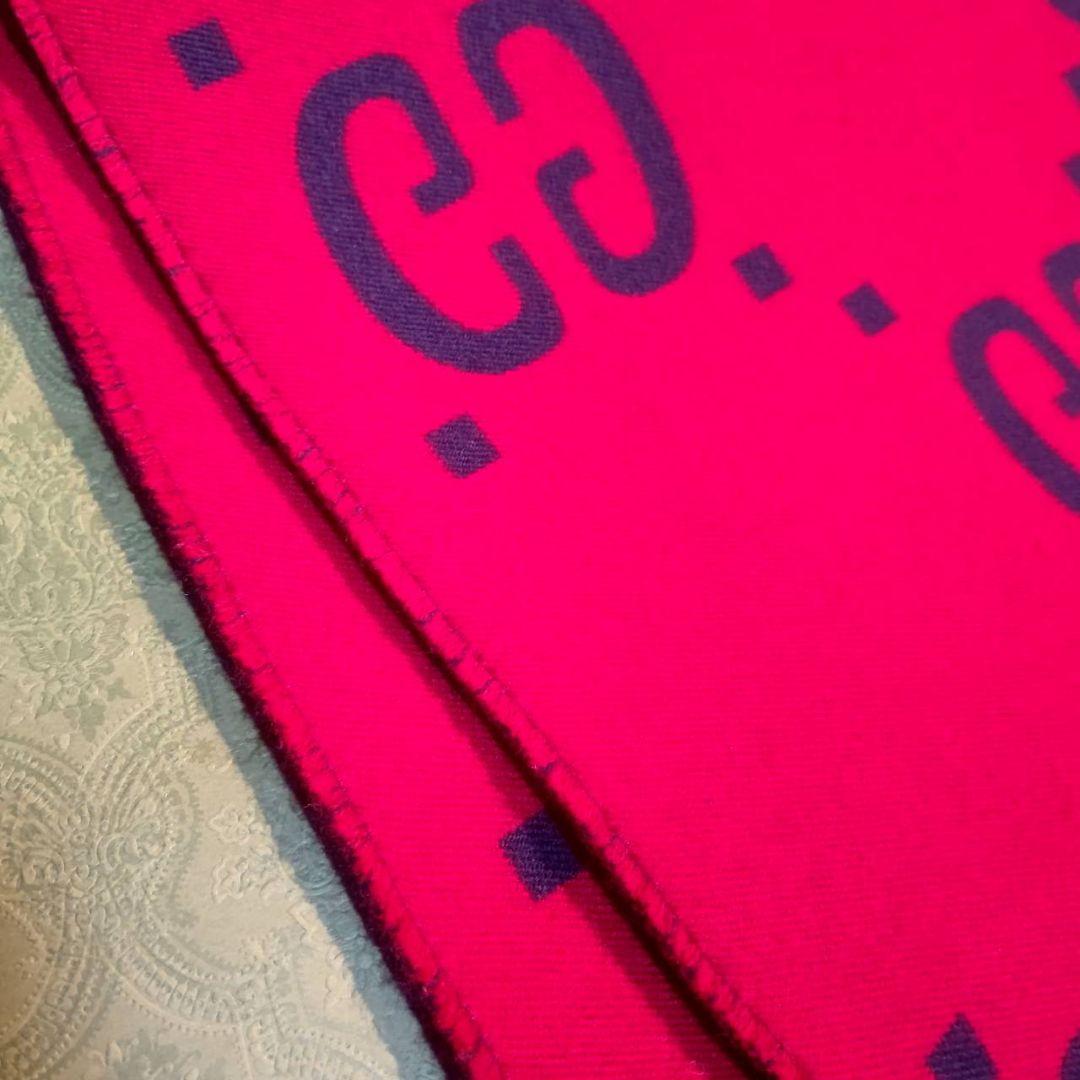 ❤新品箱袋付き最高級ウール❤定価８万❤GUCCI マフラー ストール スカーフ❤