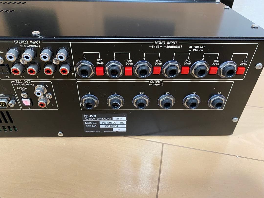 s*5様 JVC PS-DM500 デジタルミキサー