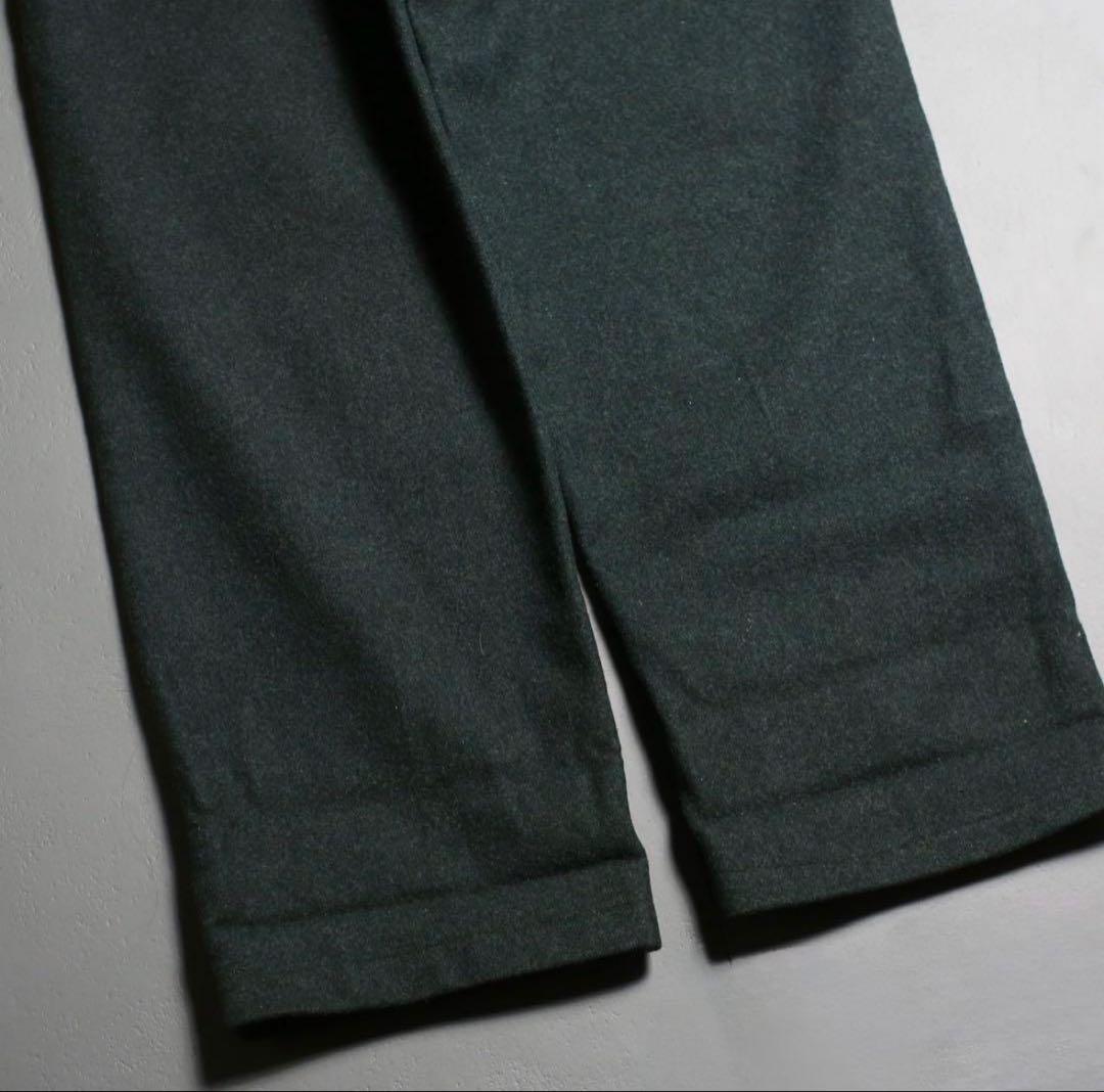 極太◎ 50s~ Vintage wide wool slacks