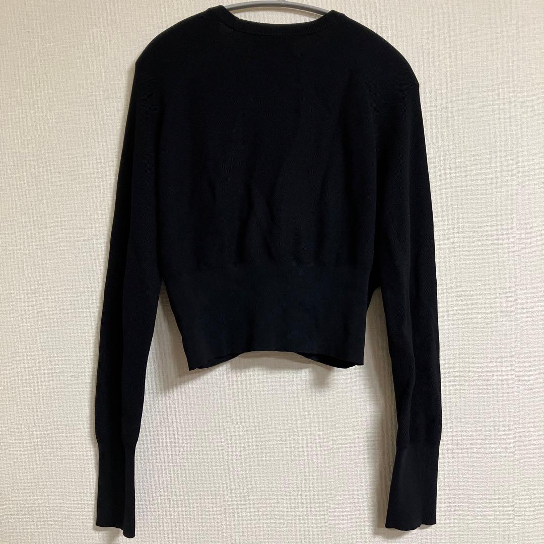 FRED PERRY × Ray BEAMS / 別注 Vネックカーディガン　黒