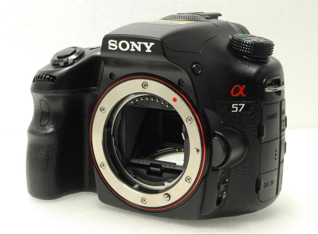 SONY α57 ❤️ダブルレンズキット スマホ転送 ソニー 一眼レフ カメラ