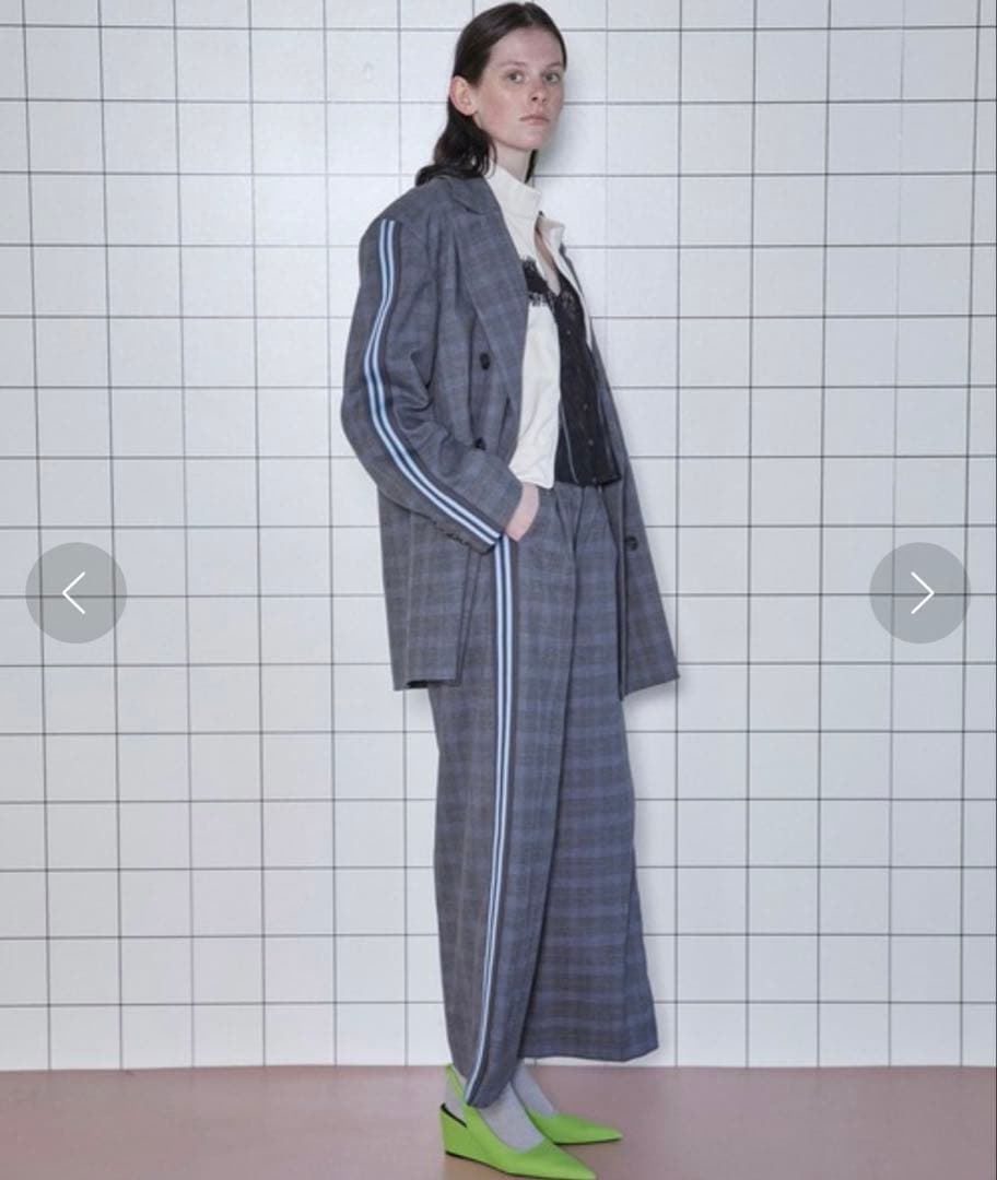 完売品✨MAISON SPECIAL サイドラインオーバージャケット グレー