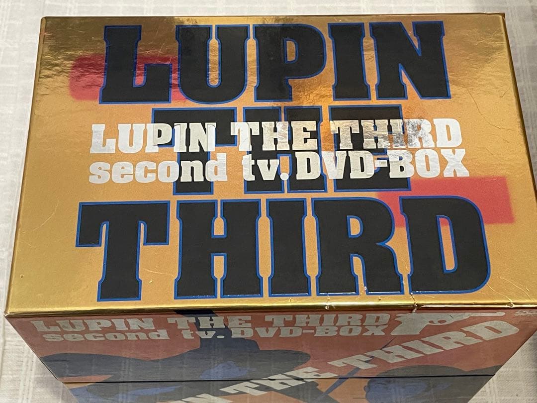 LUPIN THE THIRD second tv，DVD－BOX