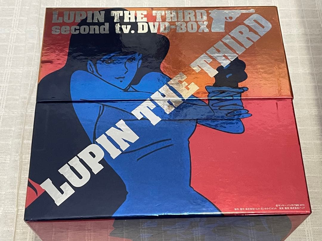LUPIN THE THIRD second tv，DVD－BOX