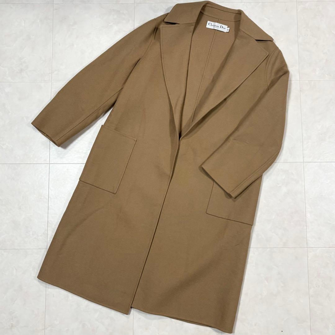 ☆Christian Dior ディオール ダブルフェイス キャメルコート