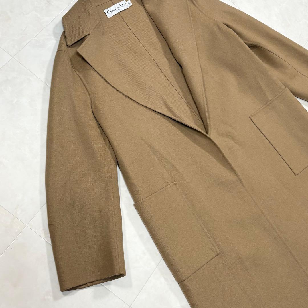 ☆Christian Dior ディオール ダブルフェイス キャメルコート