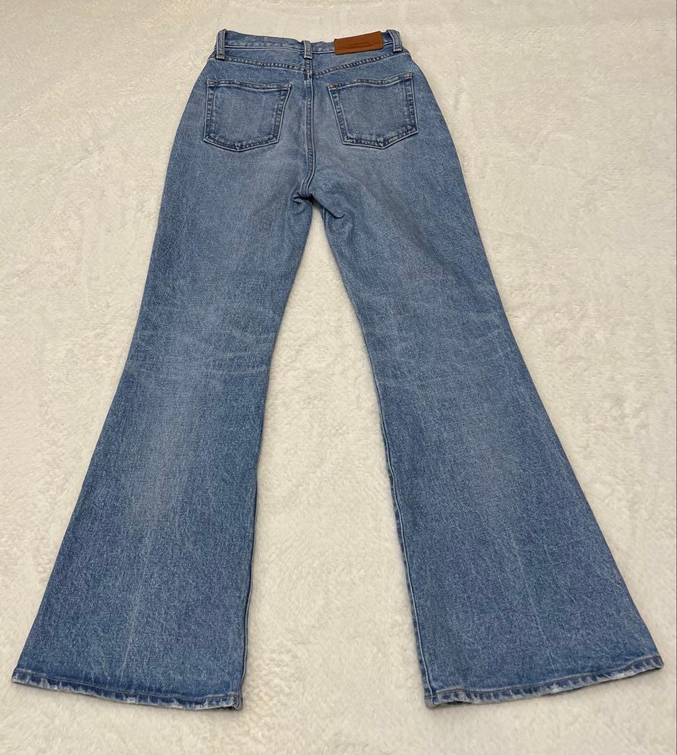 美品✨MOUSSY MVS FLARE デニム フレア サイズ24 ブーツカット