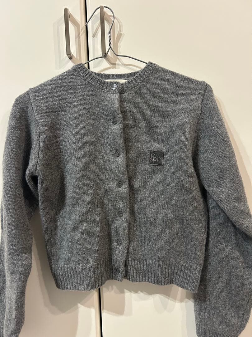 Eaphi ウールニットカーディガン グレー