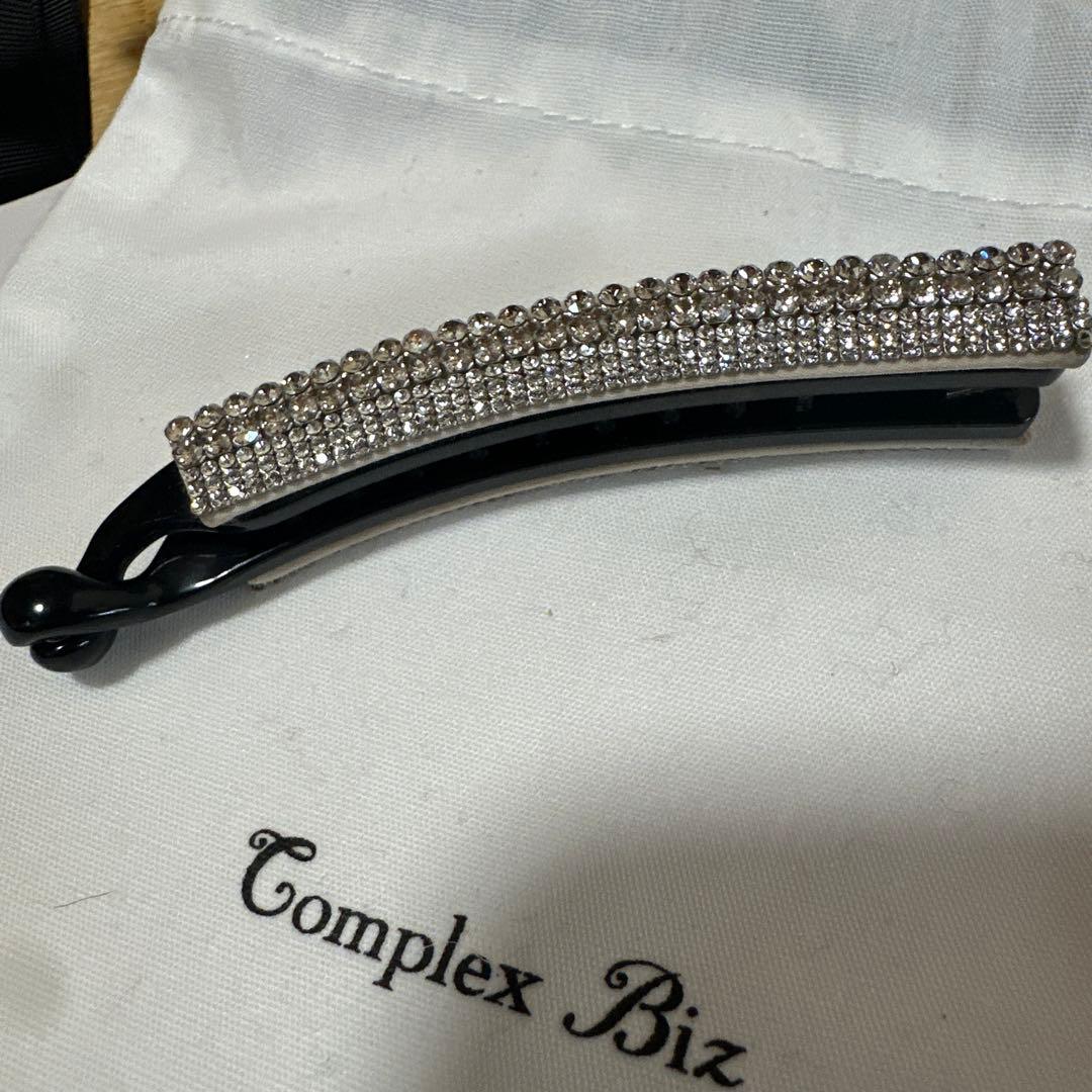 Complex Biz 　バナナクリップ　クリスタルメッシュ　レア　完売品