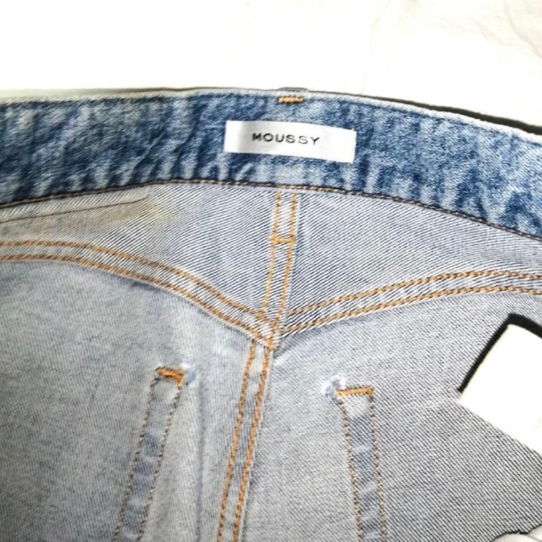 moussy mvs フレア 26ライトブルー
