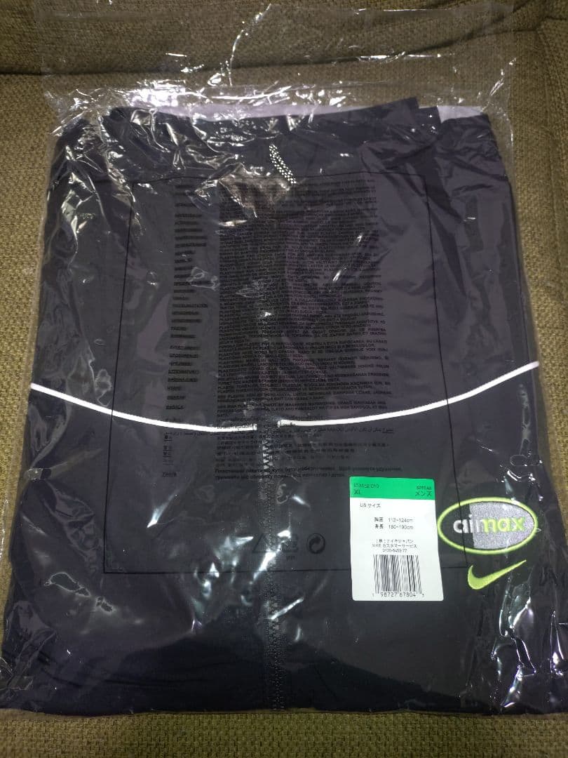 NIKE M NSW AIR MAX 95 WVN JKT BLACK【XL】