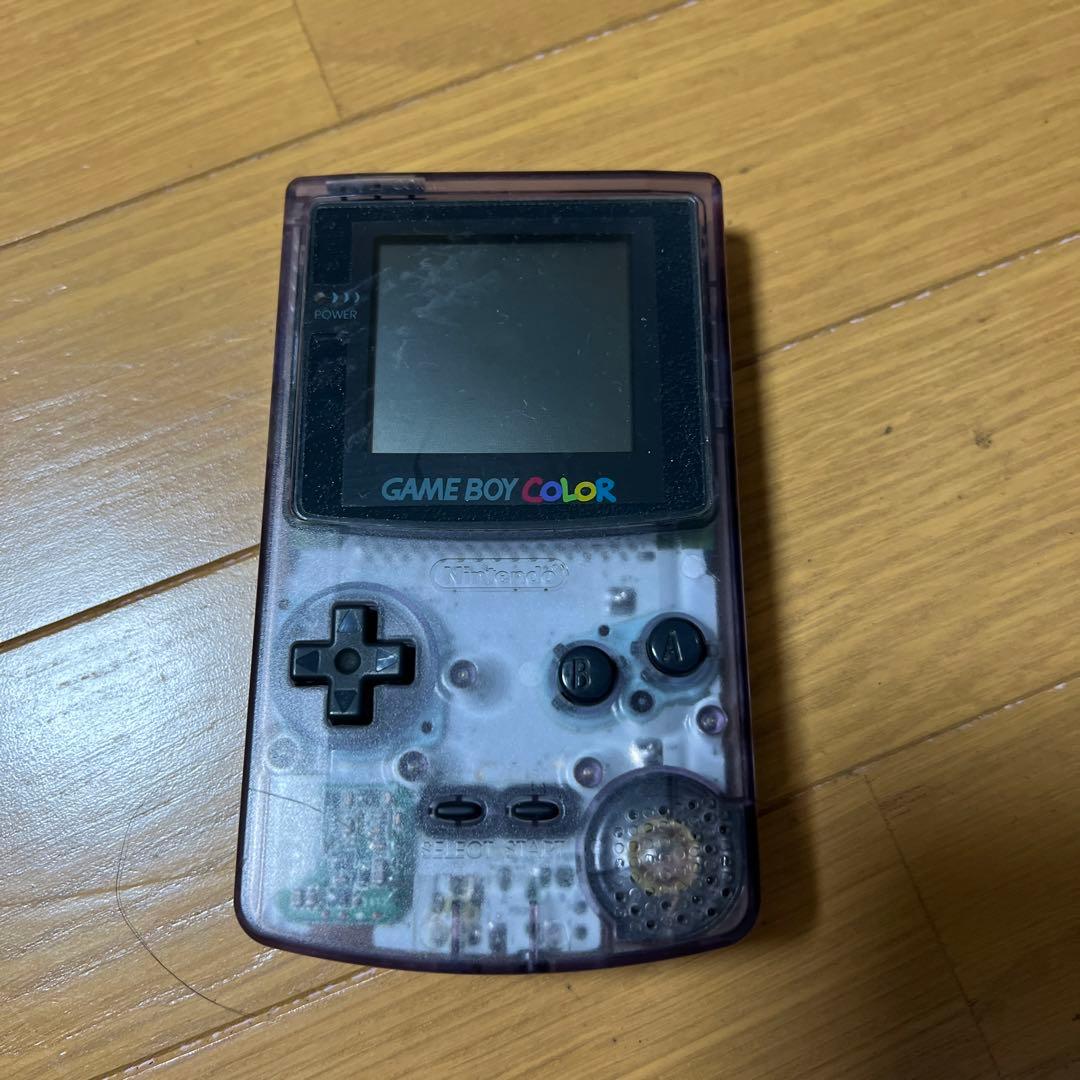 ゲームボーイカラー本体　ACアダプタ付き