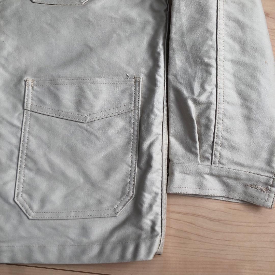 新品 GALLICE フレンチ モールスキン ワークジャケット フランス製
