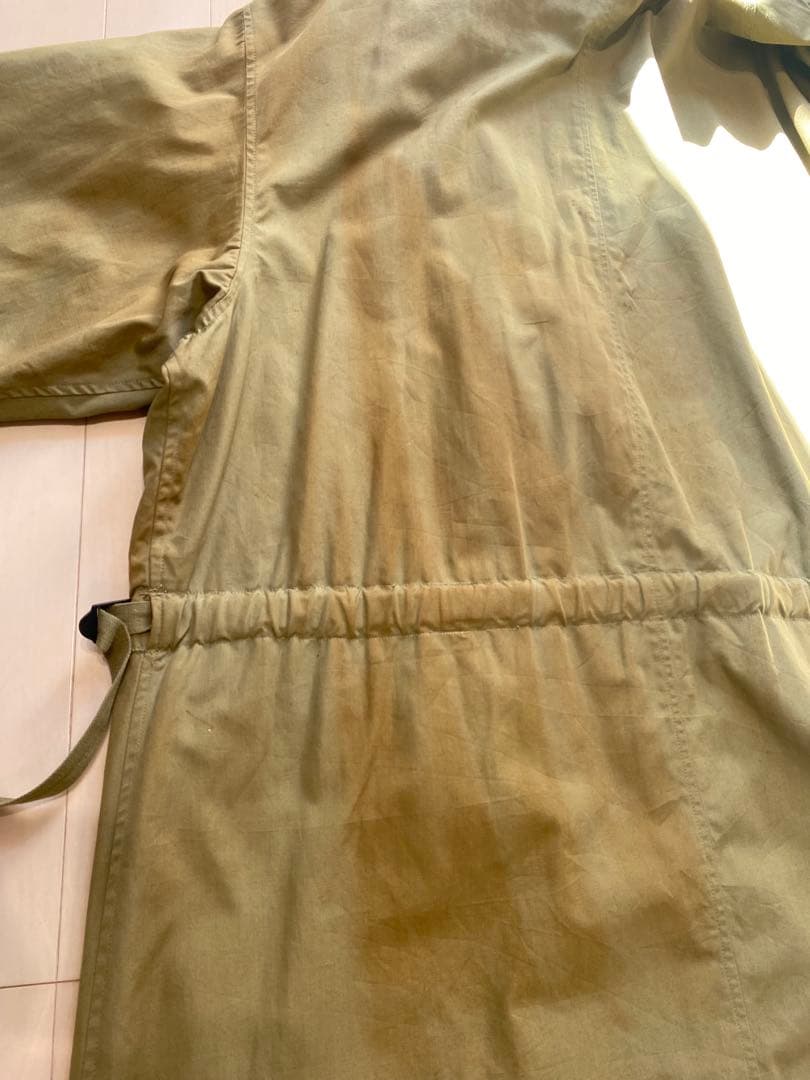 アメリカ軍　実物　US 山岳部隊　ミリタリー 軍物　モッズコート　40年代