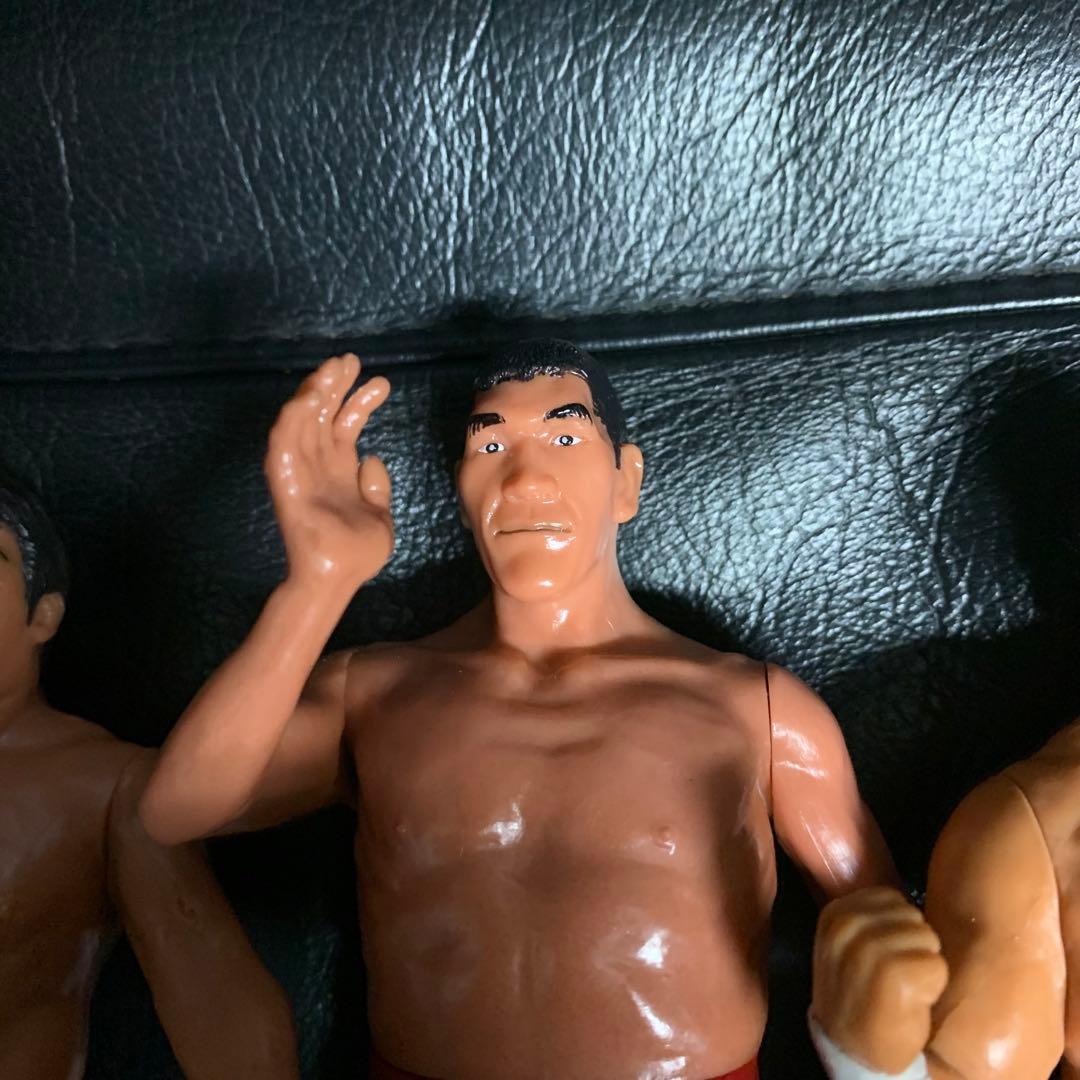 プロレスフィギュア ジャイアント馬場ジャンボ鶴田天龍源一郎3体セット
