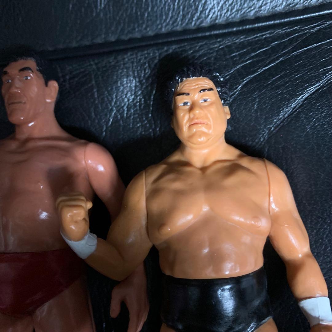 プロレスフィギュア ジャイアント馬場ジャンボ鶴田天龍源一郎3体セット