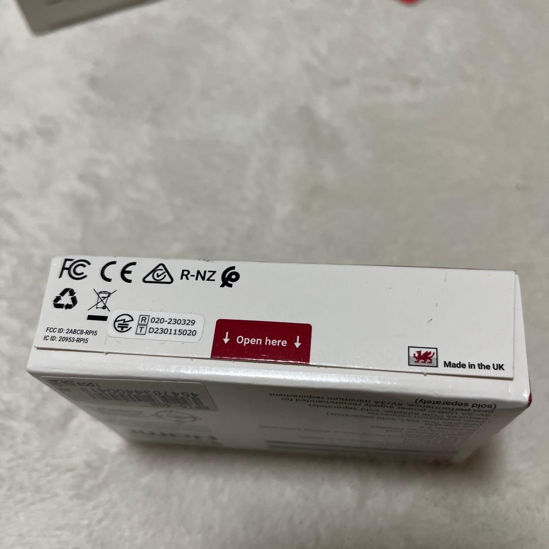 【新品未使用】Raspberry Pi 5 4GB 64GB SD付 即使用可