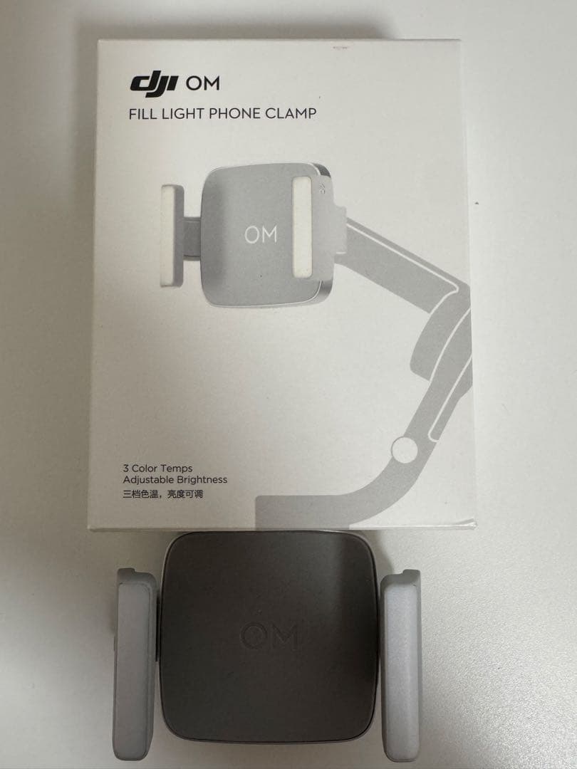 スマホアクセサリー dji OSMO MOBILE6+FILL LIGHT PHONE CLAMP