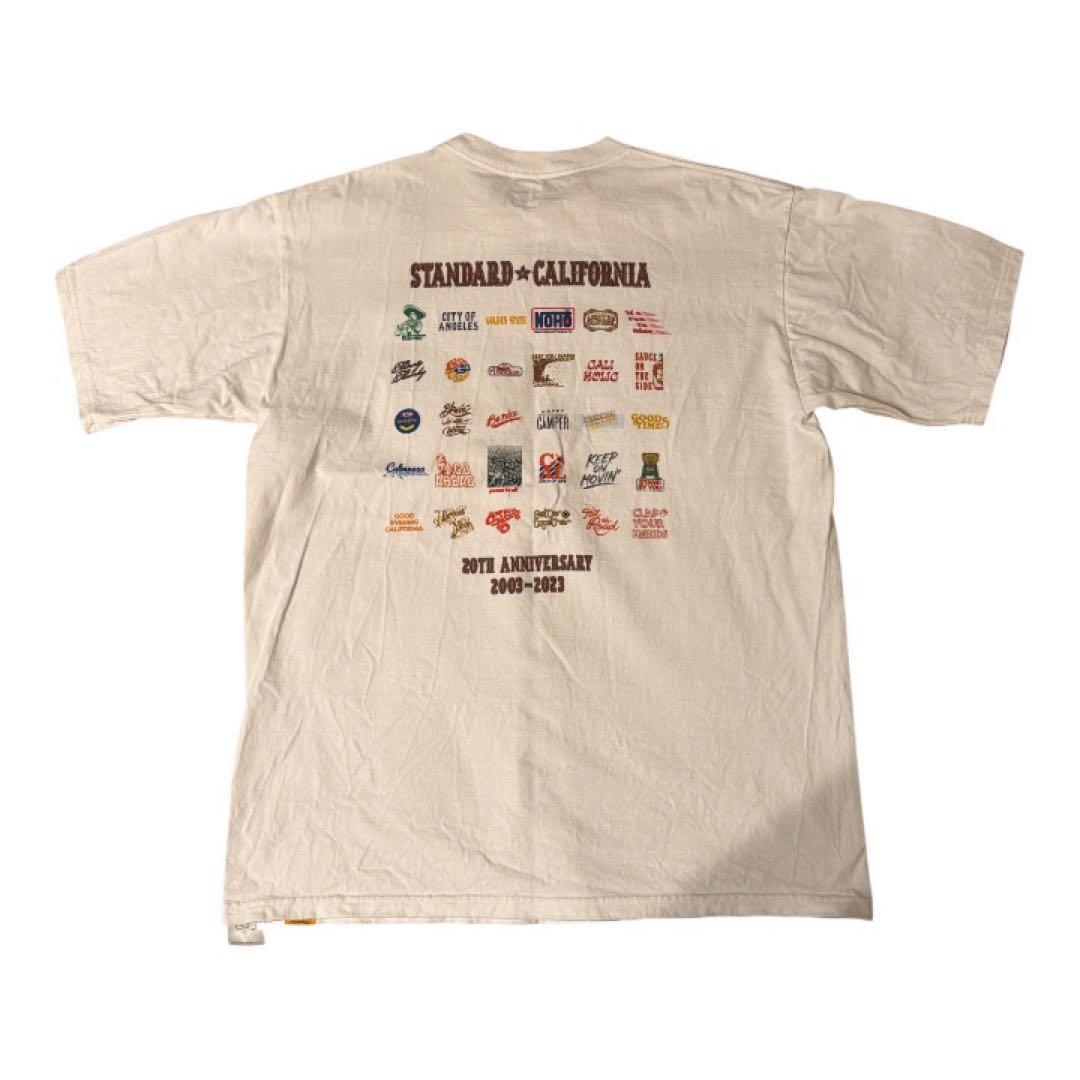 キムタク着STANDARD CALIFORNIA20周年ロゴTシャツ私物スタカリ