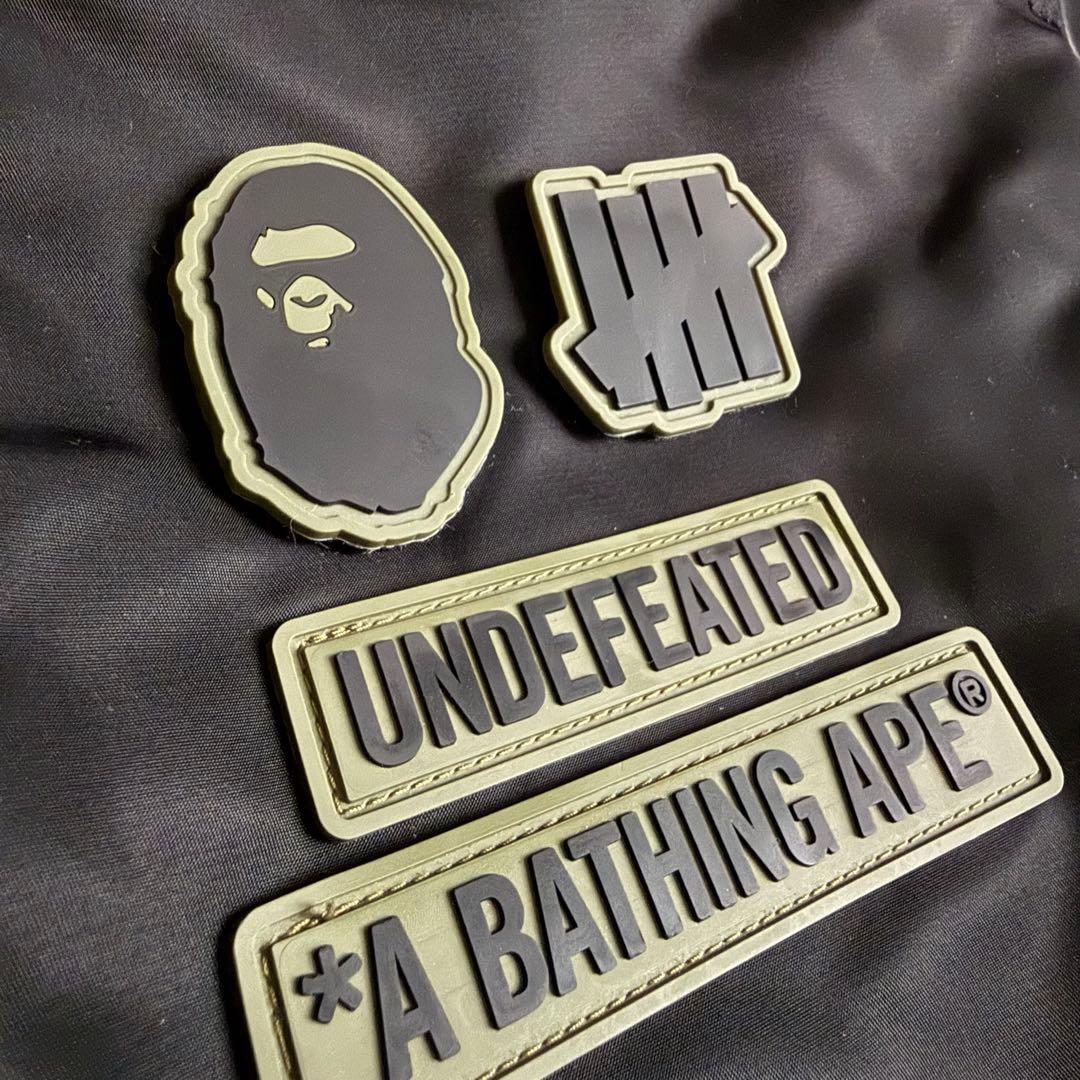 BAPE × undefeated MA-1 迷彩