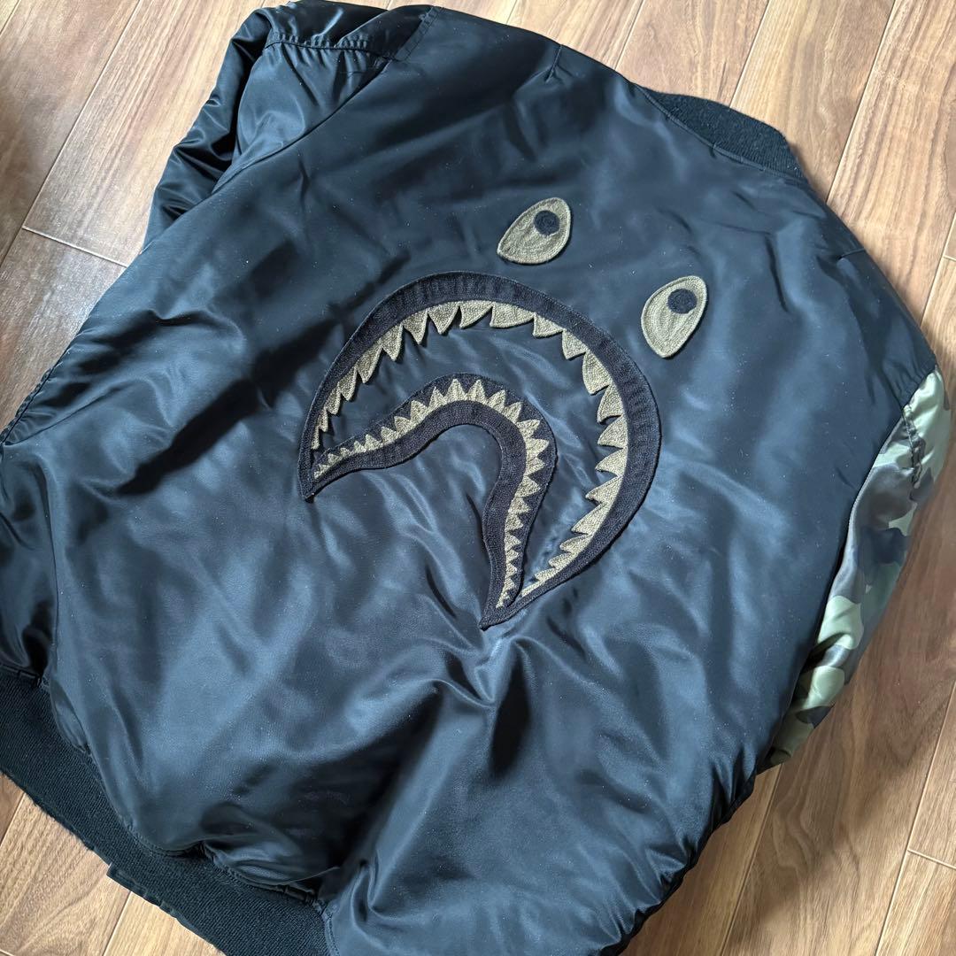 BAPE × undefeated MA-1 迷彩