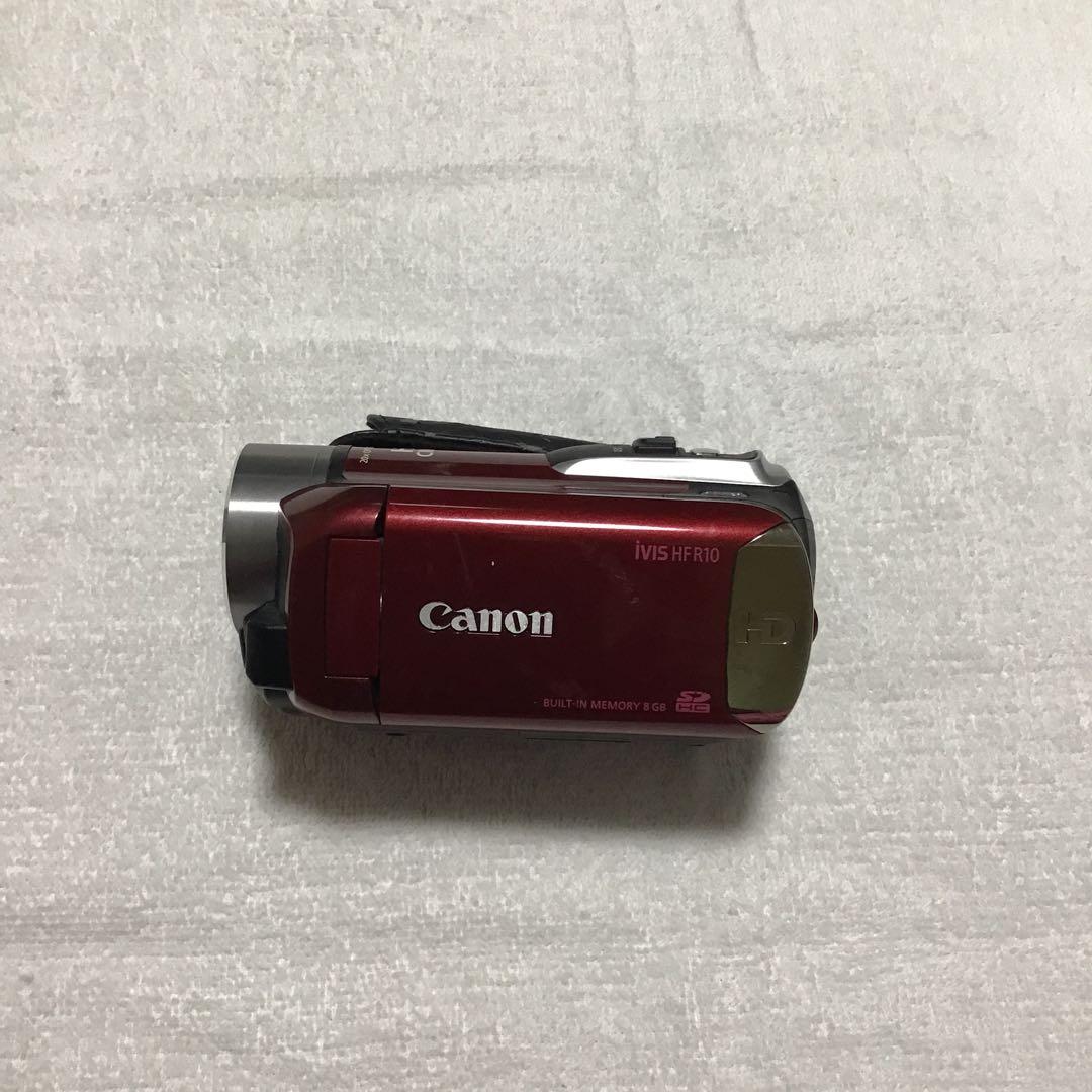 Canon IVIS HF R10 ビデオカメラ 本体 レッド