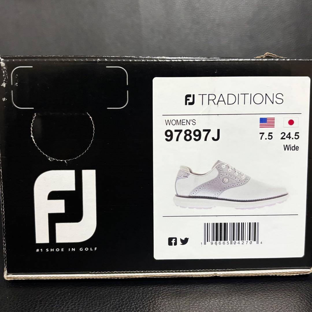 FJゴルフシューズWOMEN'S FJ トラディションズ スパイクレス