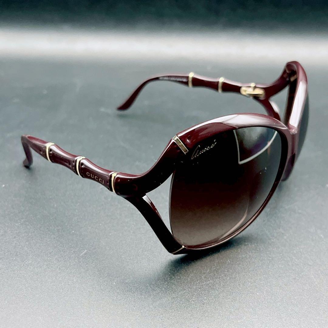 小物 GUCCI archive bamboo sunglasses y2k