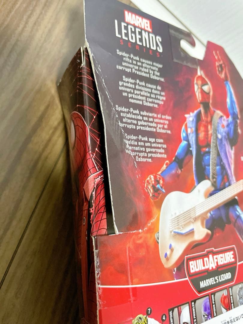 マーベルレジェンド スパイダーパンク フィギュア