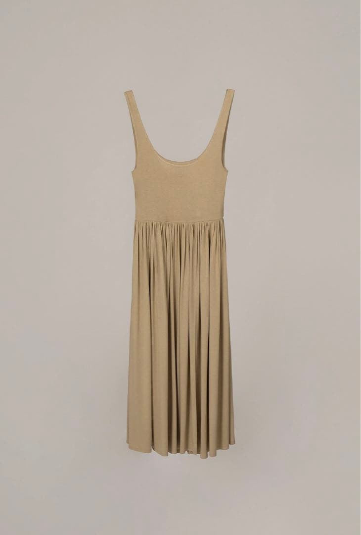 スカート Overdue flair draped turn over skirt