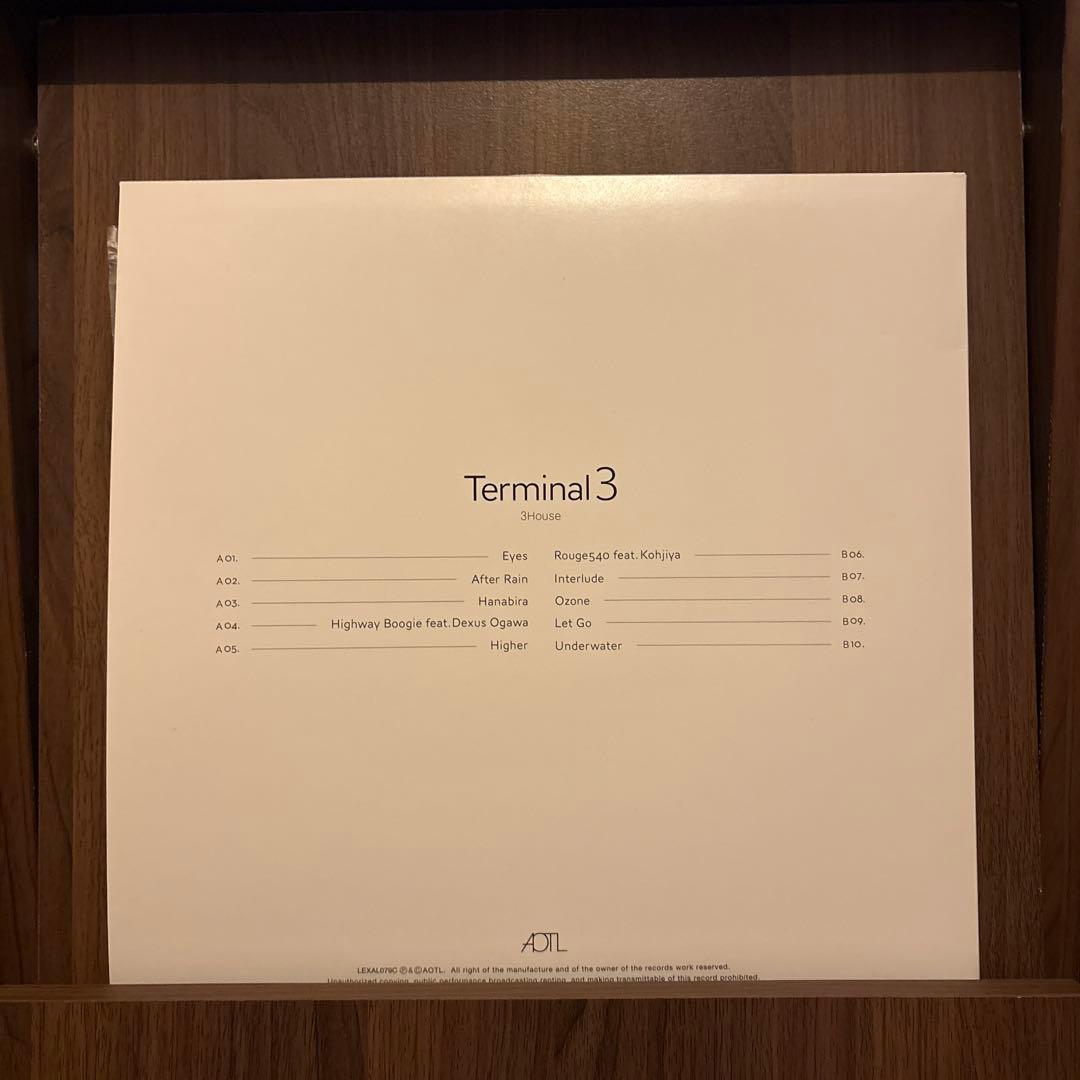 3house レコード　terminal3