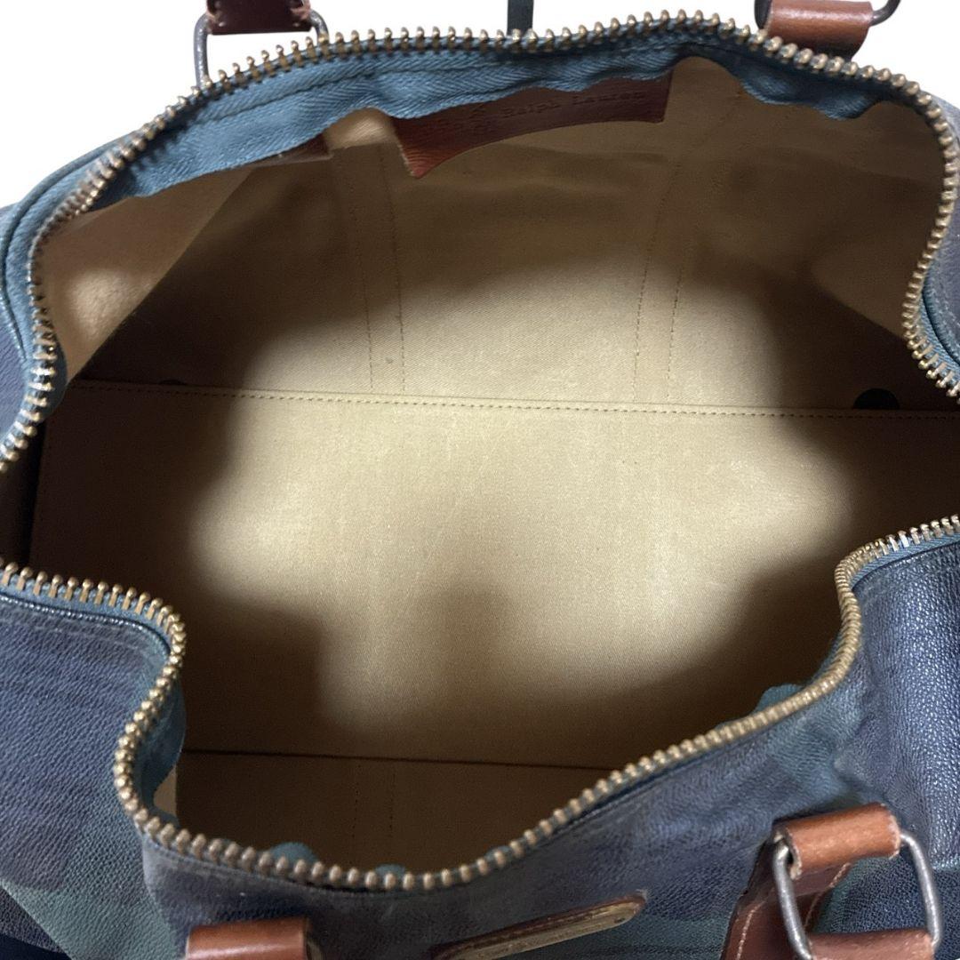【美品】ポロラルフローレン ボストンバッグ 2way レザー ショルダー