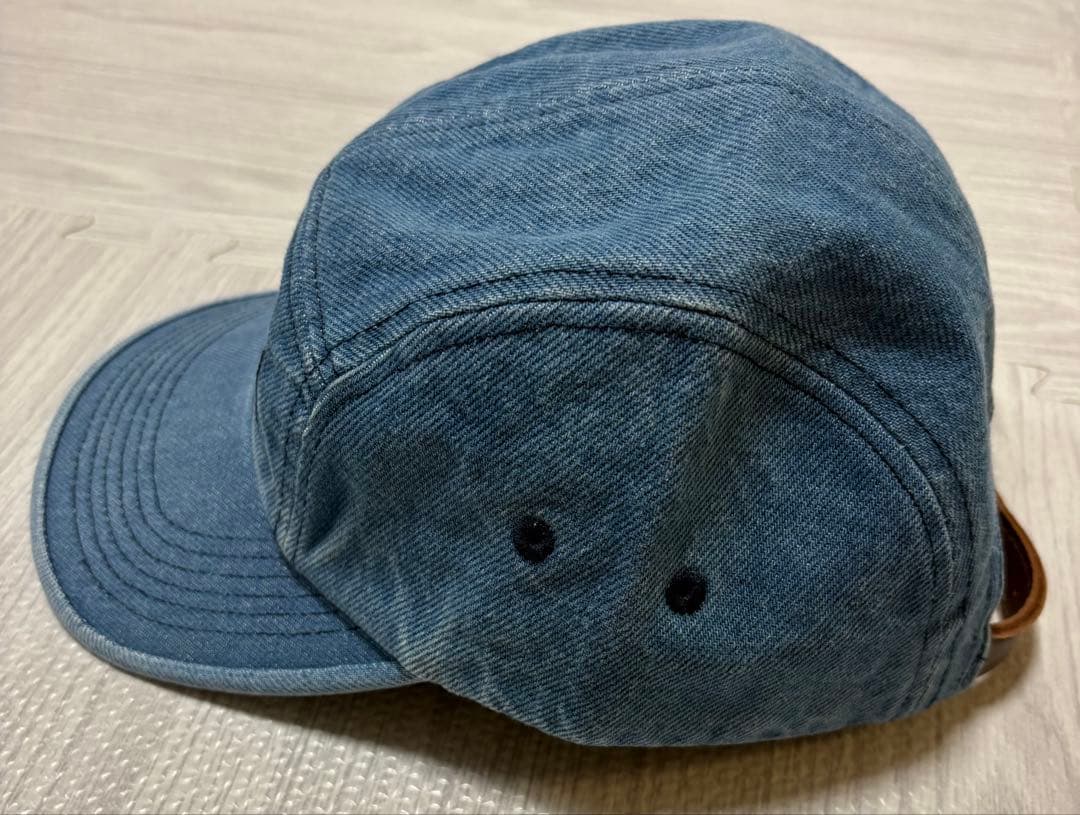 Supreme デニム キャンプキャップ ボックスロゴ ユニセックス　未使用同様