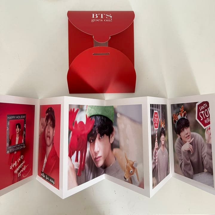 BTS写真集 Dicon vol.10 V テテ　特典ブロマイド付き