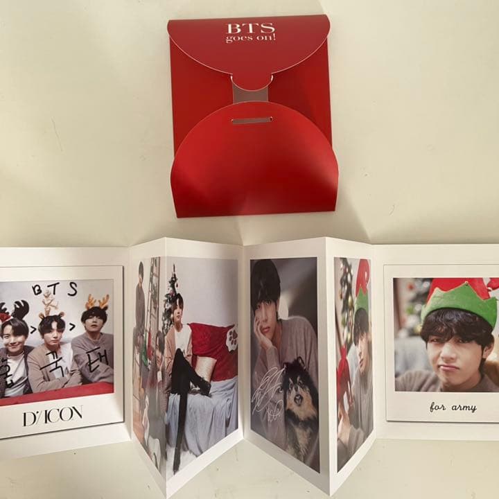 BTS写真集 Dicon vol.10 V テテ　特典ブロマイド付き