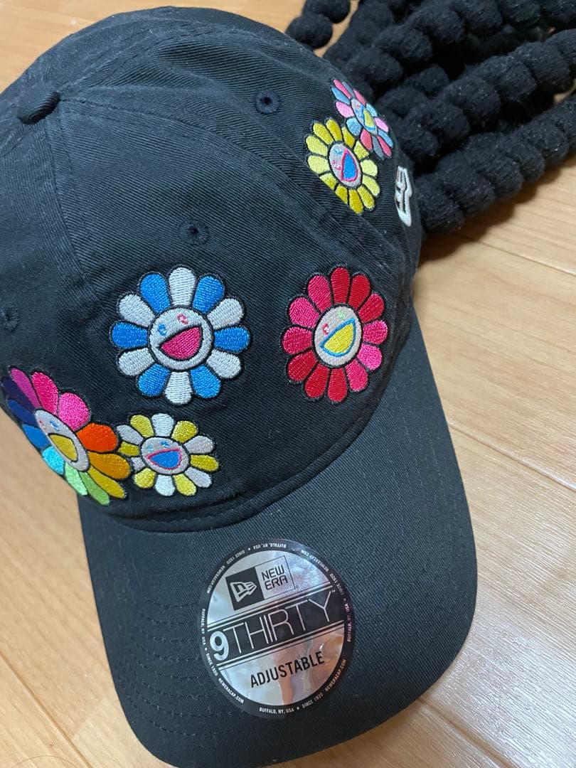 未使用品 タグ付き 村上隆　カイカイキキNEW ERA 9THIRTY キャップ