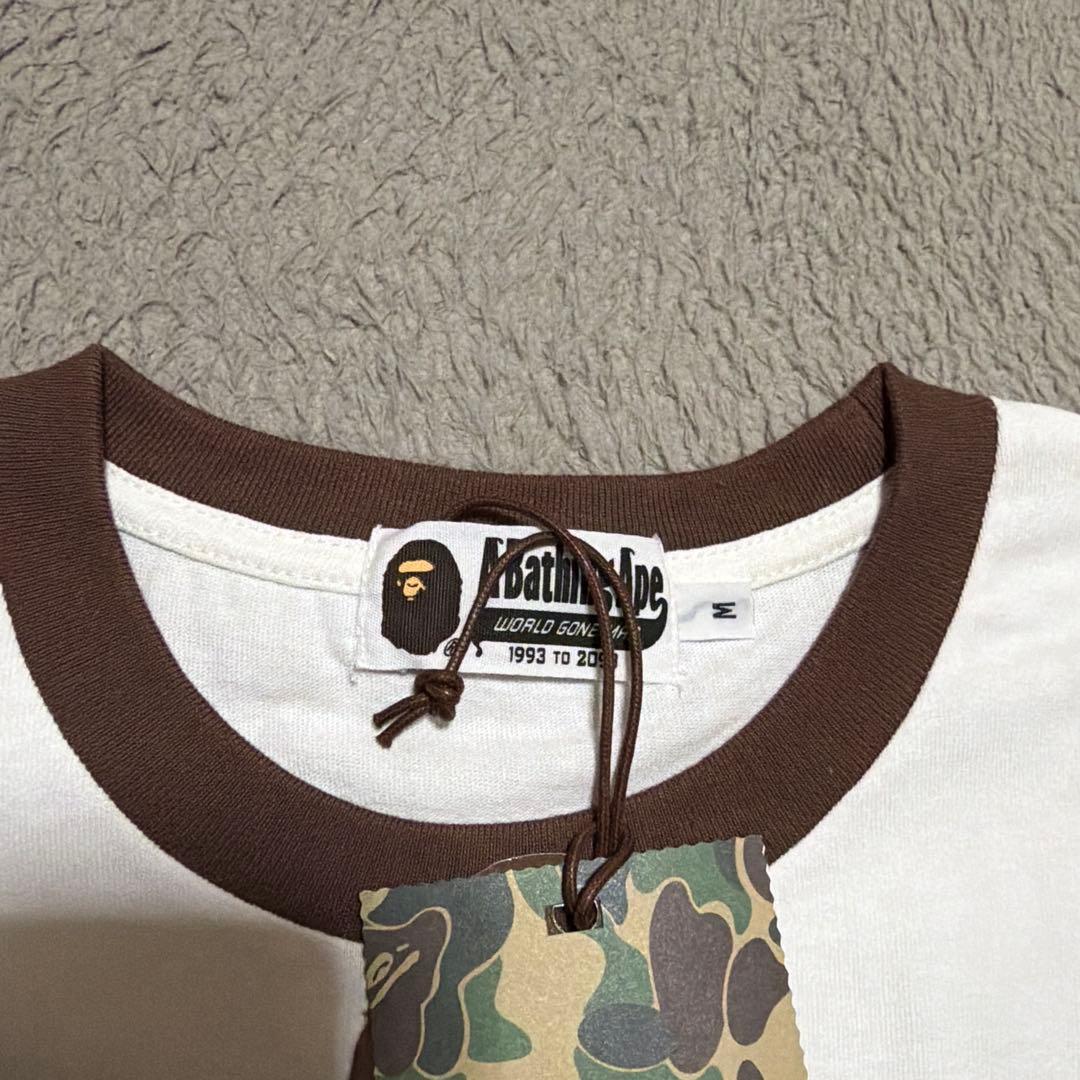 A BATHING APE BAPE BABY MILO tシャツ M ブラウン