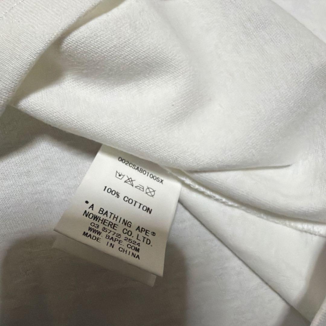 A BATHING APE BAPE BABY MILO tシャツ M ブラウン
