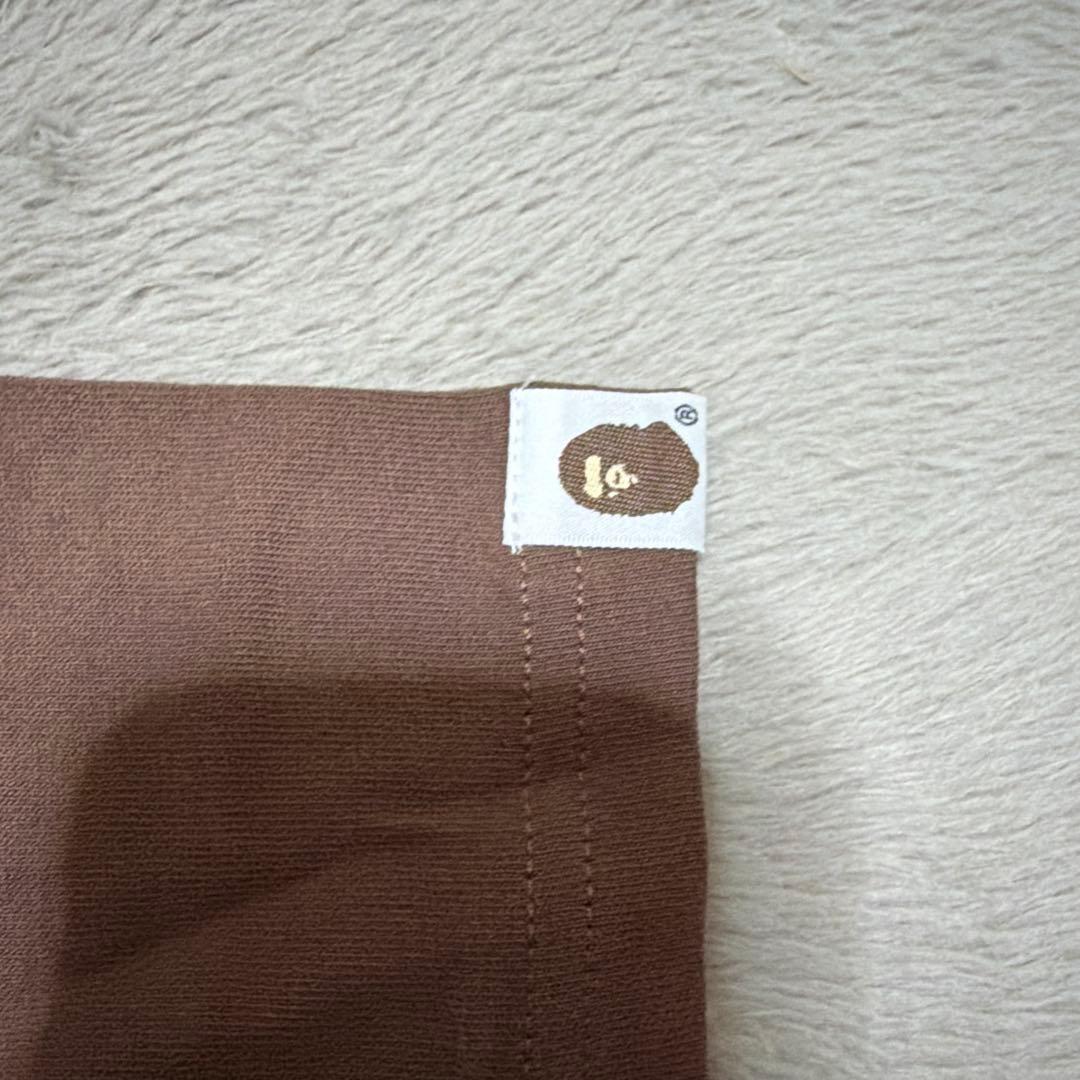 A BATHING APE BAPE BABY MILO tシャツ M ブラウン