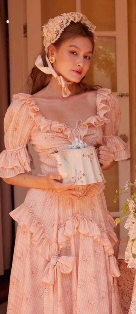完売 lacemade 春桃と少女 コルセットドレス ワンピース