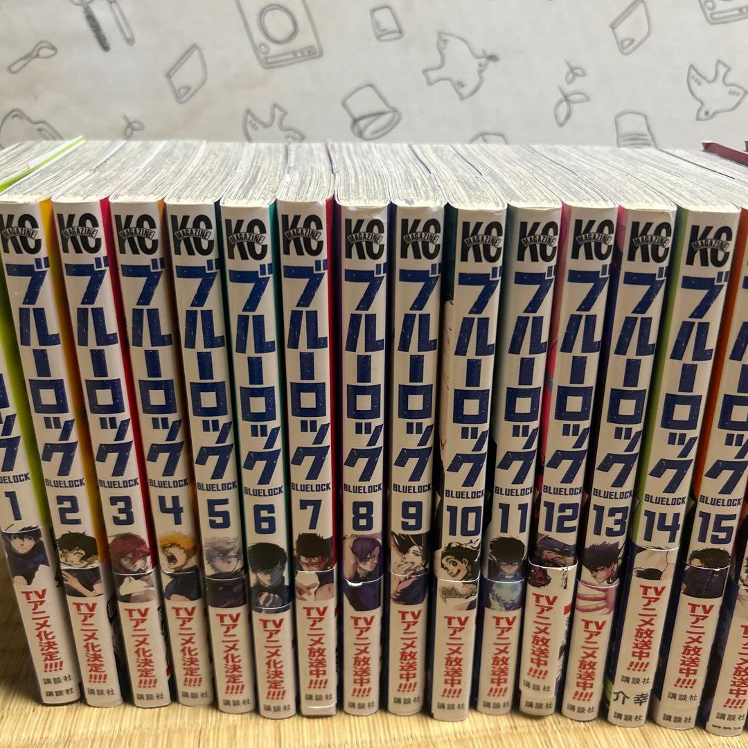ブルーロック漫画1巻～24巻セット